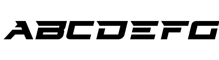 Cyberdyne Italic  Free Fonts Download