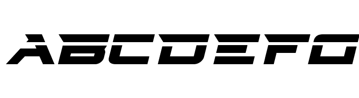 Cyberdyne Laser Italic  Free Fonts Download