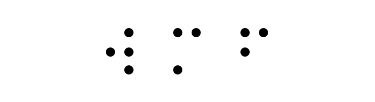 CHMC Braille  Free Fonts Download