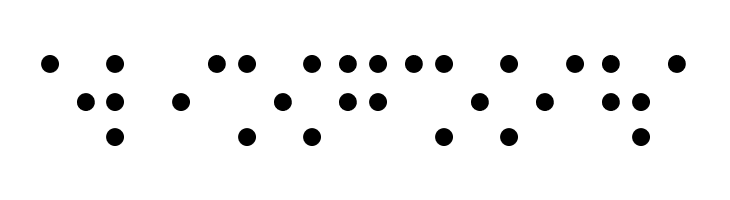 CHMC Braille  Free Fonts Download