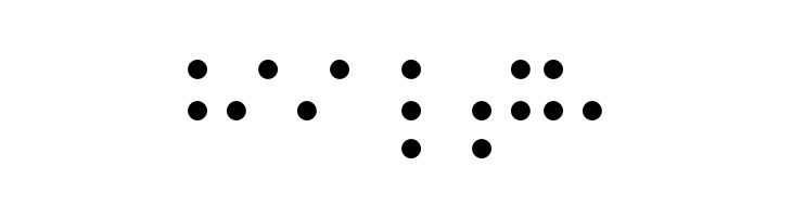 CHMC Braille  Free Fonts Download
