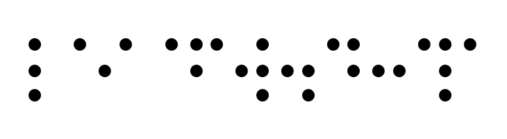 CHMC Braille  Free Fonts Download