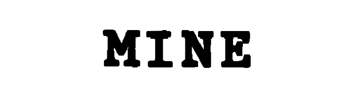 JMHTypewritermonoBlack-Regular  Free Fonts Download