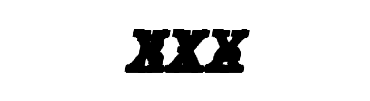 JMHTypewritermonoBlackCross-Ita  Free Fonts Download