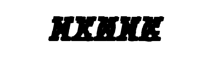 JMHTypewritermonoBlackCross-Ita  Free Fonts Download