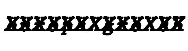 JMHTypewritermonoBlackCross-Ita  Free Fonts Download