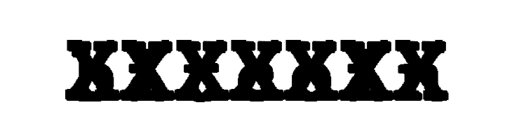 JMHTypewritermonoBlackCross-Reg  Free Fonts Download