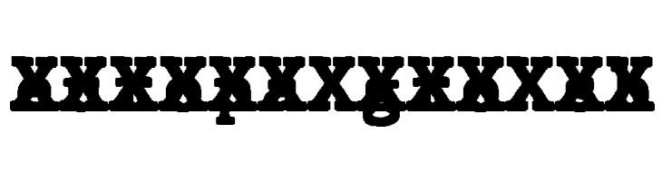JMHTypewritermonoBlackCross-Reg  Free Fonts Download