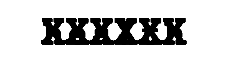 JMHTypewritermonoBlackCross-Reg  Free Fonts Download