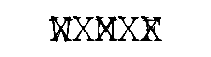JMHTypewritermonoFineCross-Regu  Free Fonts Download