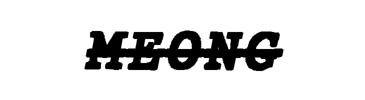 JMHTypewritermonoBlackOver-Ital  Free Fonts Download