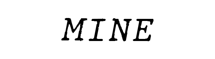 JMHTypewritermono-Italic  Free Fonts Download