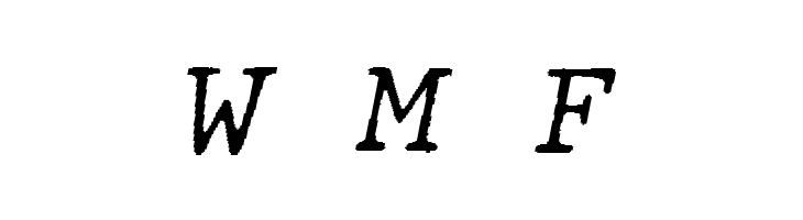 JMHTypewritermono-Italic  Free Fonts Download