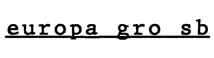 JMHTypewritermonoUnder-Regular  Free Fonts Download