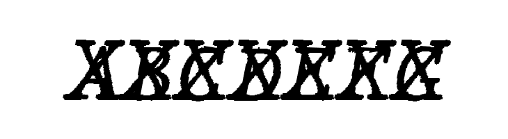 ABCDEFG JMHTypewritermonoCross-Italic Font
