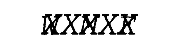 JMHTypewritermonoCross-Italic  Free Fonts Download