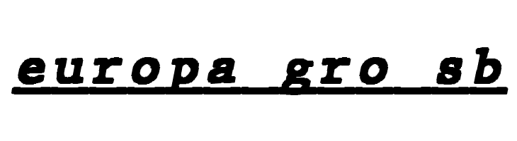 JMHTypewritermonoBlackUnder-Ita  Free Fonts Download
