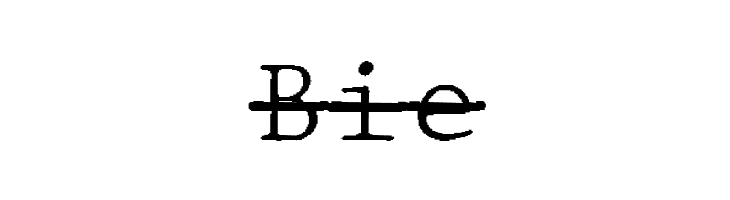 JMHTypewritermonoFineOver-Regul  Free Fonts Download