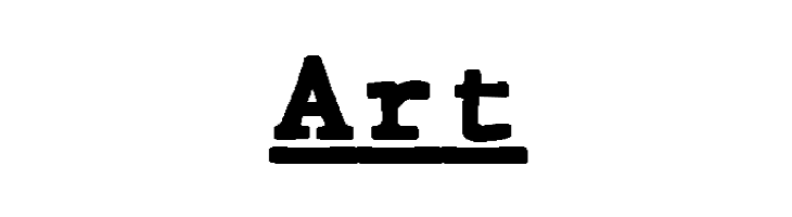 JMHTypewritermonoBlackUnder-Reg  Free Fonts Download