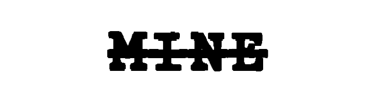 JMHTypewritermonoBlackOver-Regu  Free Fonts Download