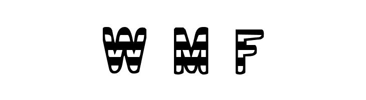 Zebra Parade  Free Fonts Download