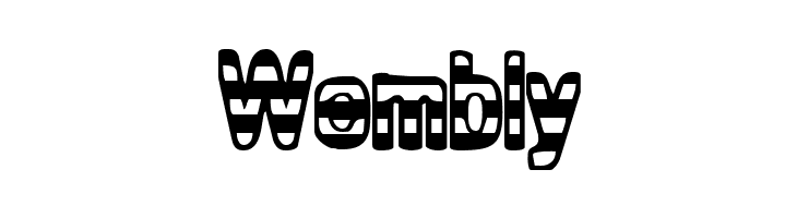 Zebra Parade  Free Fonts Download