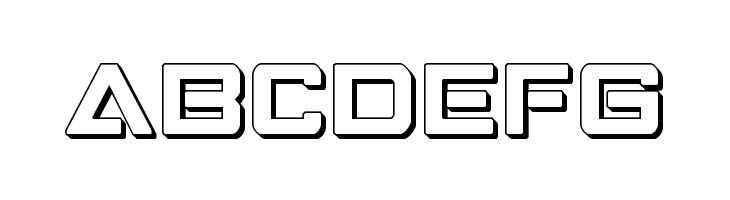 Strike Fighter 3D  Free Fonts Download