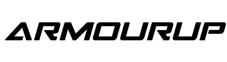 ARMOURUP Strike Fighter Expanded Italic Font