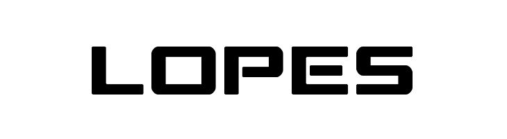LOPES Strike Fighter Expanded Font