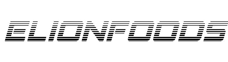 Strike Fighter Gradient Italic  Free Fonts Download