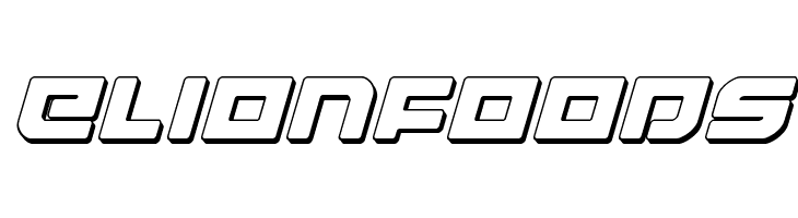 Armed Lightning 3D Italic  Free Fonts Download