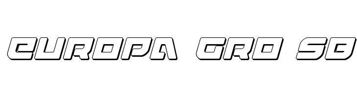 Armed Lightning 3D Italic  Free Fonts Download