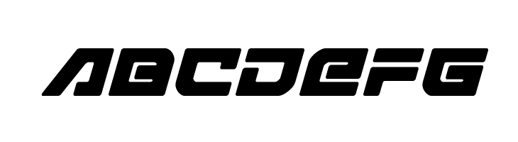 Armed Lightning Italic  Free Fonts Download