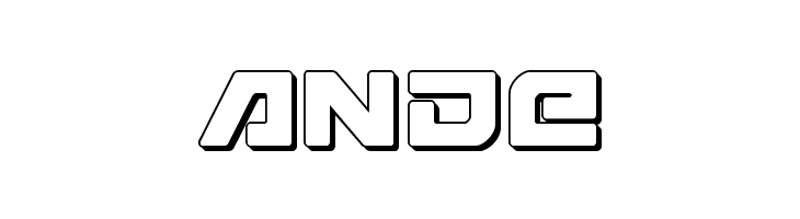 Armed Lightning 3D  Free Fonts Download