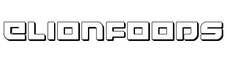 Armed Lightning 3D  Free Fonts Download