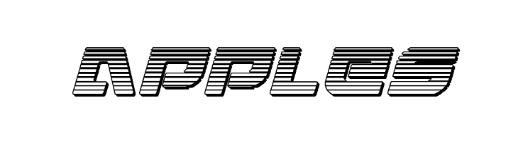 Armed Lightning Chrome Italic  Free Fonts Download