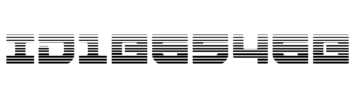 Armed Lightning Gradient  Free Fonts Download