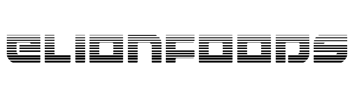 Armed Lightning Gradient  Free Fonts Download