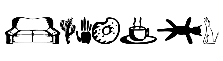 Lunchboxdingbats-regular  Free Fonts Download