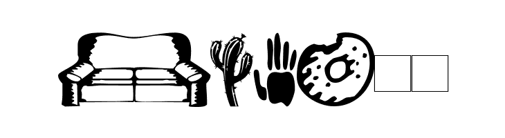 Lunchboxdingbats-regular  Free Fonts Download