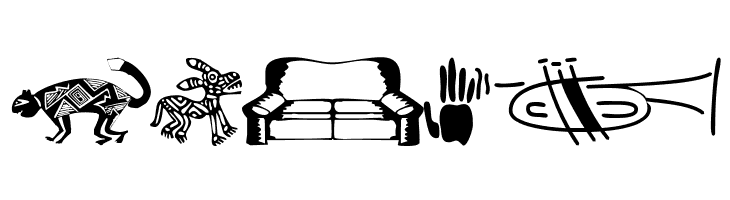 Lunchboxdingbats-regular  Free Fonts Download