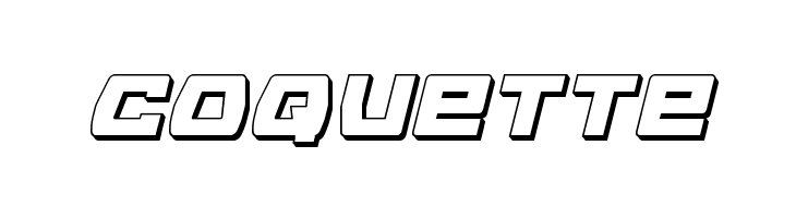 Olympic Carrier 3D Italic  Free Fonts Download