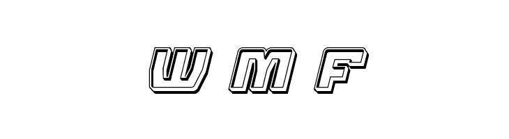 Olympic Carrier Engraved Italic  Free Fonts Download