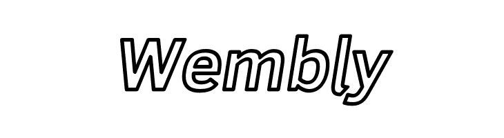 Fog Sans Outline Italic  Free Fonts Download