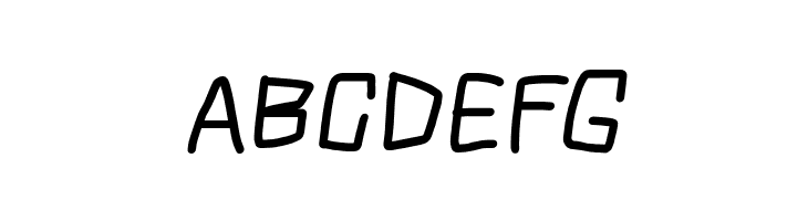 Squarish Bold Italic  Free Fonts Download