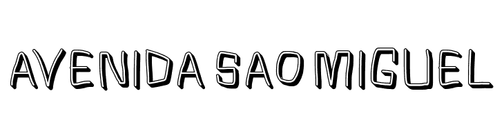 Squarish Shadow  Free Fonts Download