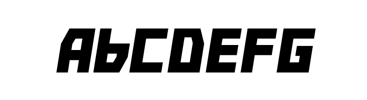 Bolshevik Black Oblique  Free Fonts Download