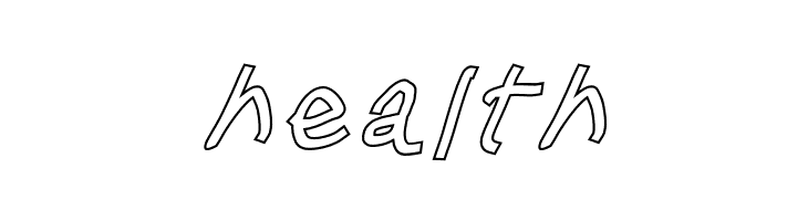Squared Hand Oblique Outline  Free Fonts Download