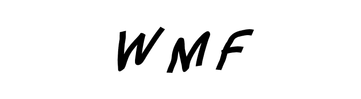 Squared Hand Oblique  Free Fonts Download