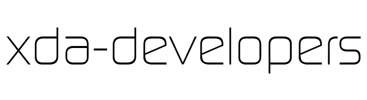 xda-developers Continuum Light Font